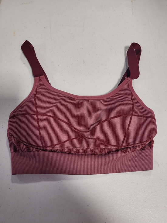 Other - Seamless Ribbed Wireless Bralette in Dusty Rose